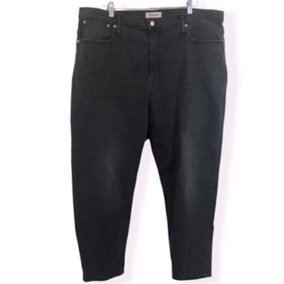 NEW Madewell Black The Mom Jeans - Picture 7 of 13